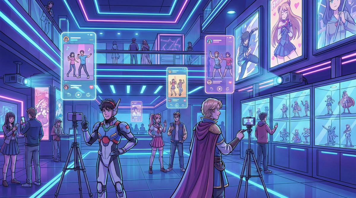 幼幼二次元cosplay短视频